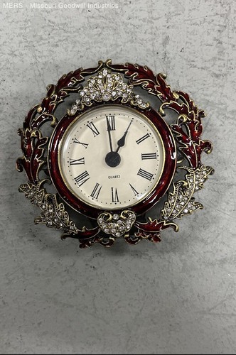 Shontek ornate table clock - shontek,