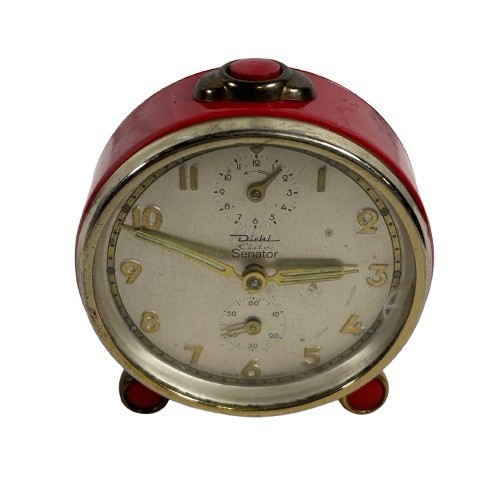 Vintage 1940s alarm clock - vintage,
