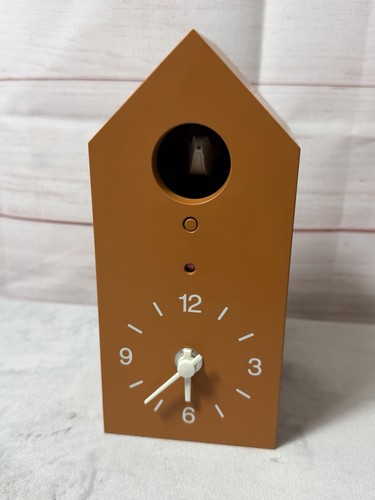 Muji cuckoo clock orange - muji,