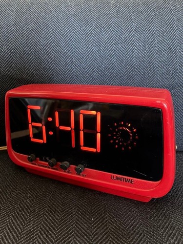 Lumitime red table - lumitime,