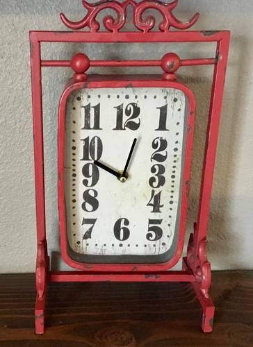 Decorative red desk - red, or