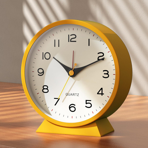 Analog alarm clock small - 4.5",